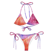 Load image into Gallery viewer, UTO IV &quot;Peintre Noir&quot; Recycled String Bikini
