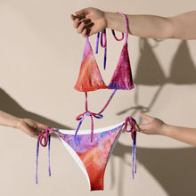 Load image into Gallery viewer, UTO IV &quot;Peintre Noir&quot; Recycled String Bikini
