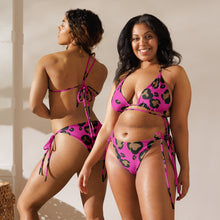 Load image into Gallery viewer, UTO IV &quot;Pinkie The Leopard&quot; Recycled String Bikini
