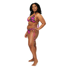 Load image into Gallery viewer, UTO IV &quot;Pinkie The Leopard&quot; Recycled String Bikini
