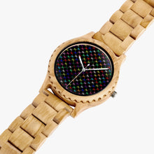 Load image into Gallery viewer, UTO IV &quot;Monogram&quot; Italian Olive Lumber Wooden Watch

