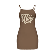 Load image into Gallery viewer, UTO IV &quot;Kahawia&quot; Women&#39;s Cami Dress (Plus Size)
