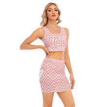 Load image into Gallery viewer, UTO IV Women&#39;s Camisole And Hip Skirt Suit
