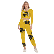 Load image into Gallery viewer, UTO IV Women&#39;s Crop Hoodie Sports Set
