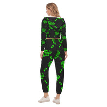 Load image into Gallery viewer, UTO IV &quot;Superb Bird&quot; Women&#39;s Crop Hoodie Sports Set
