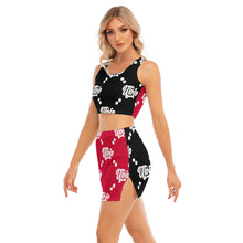 Load image into Gallery viewer, UTO IV Women&#39;s Camisole And Hip Skirt Suit
