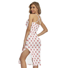 Load image into Gallery viewer, All-Over Print Women&#39;s Back Cross Cami Dress
