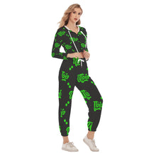 Load image into Gallery viewer, UTO IV &quot;Superb Bird&quot; Women&#39;s Crop Hoodie Sports Set
