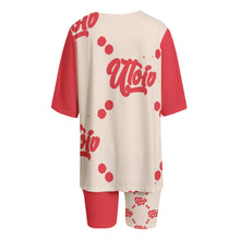 Load image into Gallery viewer, UTO IV &quot;Cheesecake&quot; Women&#39;s T-shirt Sets With Short Sleeve
