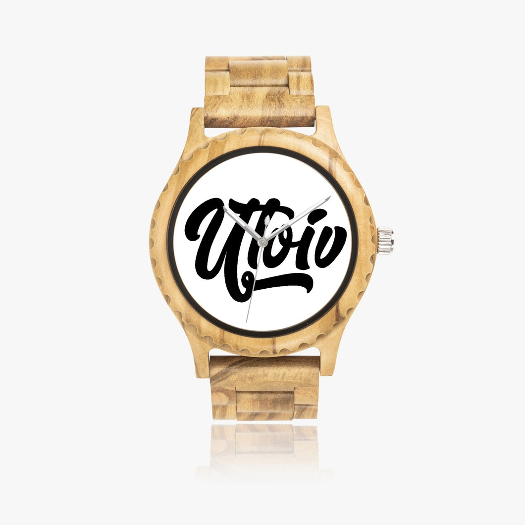 UTO IV Italian Olive Lumber Wooden Watch
