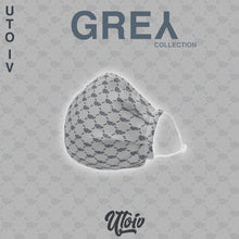 Load image into Gallery viewer, UTO IV &quot;GREY COLLECTION&quot; Premium Face Mask
