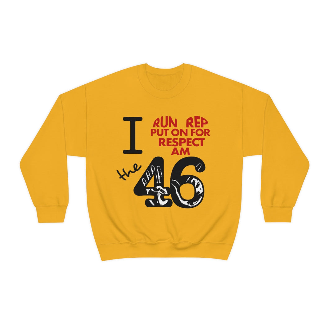I ❤︎ the 46  Unisex Heavy Blend™ Crewneck Sweatshirt