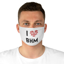 Load image into Gallery viewer, I ❤︎ BHM Face Mask
