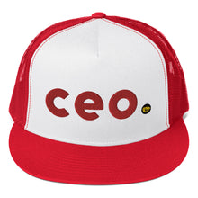 Load image into Gallery viewer, UTO IV CEO. Trucker Cap
