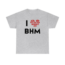 Load image into Gallery viewer, I ❤︎ BHM Unisex Heavy Cotton Tee
