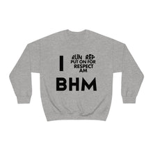 Load image into Gallery viewer, I ❤︎ BHM Unisex Heavy Blend™ Crewneck Sweatshirt
