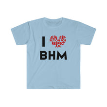Load image into Gallery viewer, I ❤️ BHM 2022 Unisex Softstyle T-Shirt
