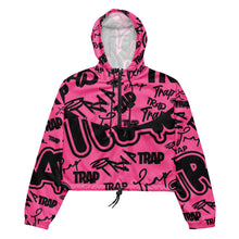 Load image into Gallery viewer, UTO IV &quot;Pink Trap&quot; Women’s Cropped Windbreaker
