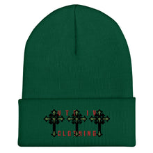 Load image into Gallery viewer, UTO IV TRIPLE CROSS Cuffed Beanie
