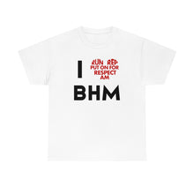 Load image into Gallery viewer, I ❤︎ BHM Unisex Heavy Cotton Tee
