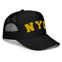 Load image into Gallery viewer, UTO IV NYC Foam trucker hat
