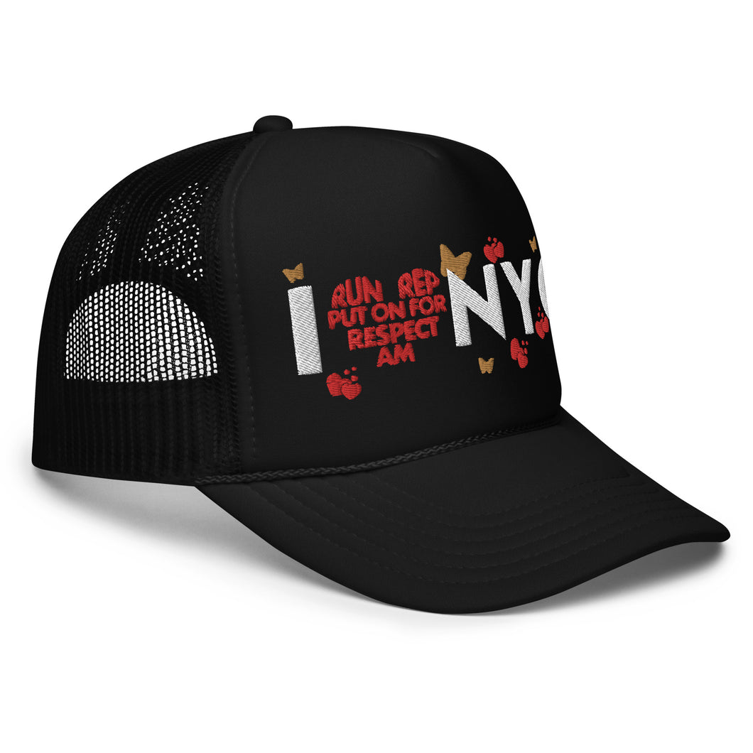 I ❤️ NYC Foam trucker hat