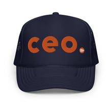 Load image into Gallery viewer, UTO IV CEO. Foam trucker hat
