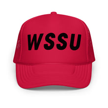 Load image into Gallery viewer, UTO IV WSSU Foam trucker hat
