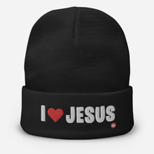 Load image into Gallery viewer, UTO IV &quot;I LOVE JESUS&quot; Embroidered Beanie

