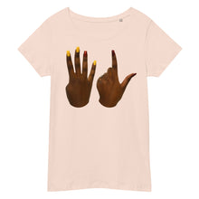 Load image into Gallery viewer, UTO IV &quot;46 Girls&quot; Women’s Basic Organic T-Shirt
