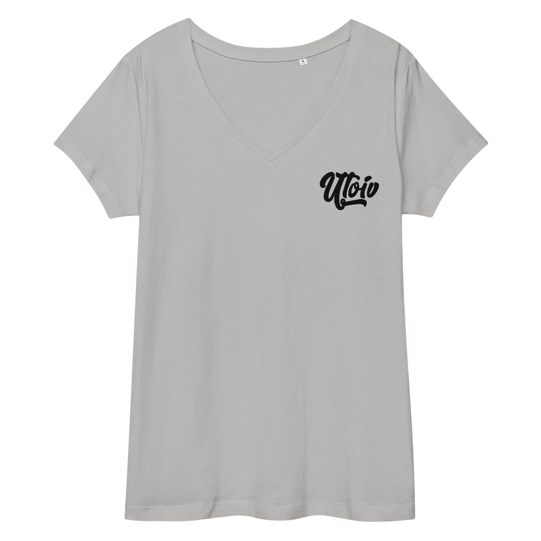UTO IV Women’s Fitted V-Neck T-Shirt