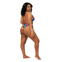 Load image into Gallery viewer, UTO IV &quot;Berry Paisley&quot; Recycled String Bikini
