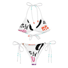 Load image into Gallery viewer, UTO IV &quot;Grafiti&quot; Recycled String Bikini
