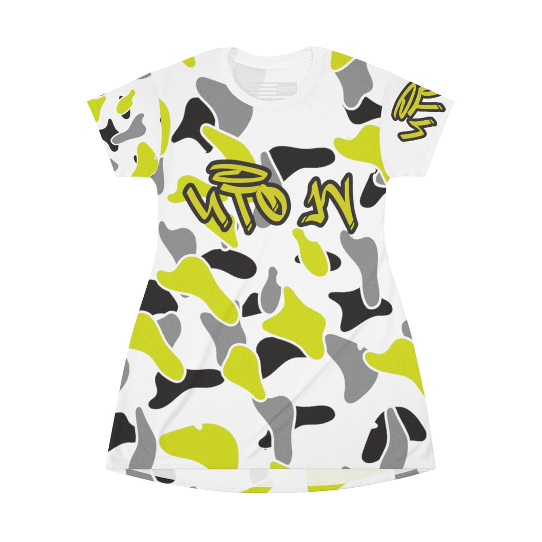 UTO IV 1993  Print T-Shirt Dress