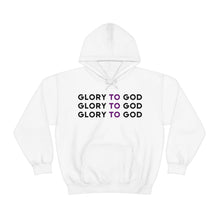 Load image into Gallery viewer, UTO &quot;Glory To God&quot; Unisex Hooded Sweatshirt
