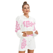 Load image into Gallery viewer, UTO IV Women&#39;s Mirco Fleece Hoodie And Shorts Set
