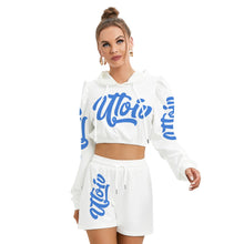 Load image into Gallery viewer, UTO IV Women&#39;s Mirco Fleece Hoodie And Shorts Set
