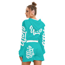 Load image into Gallery viewer, UTO IV Women&#39;s Mirco Fleece Hoodie And Shorts Set
