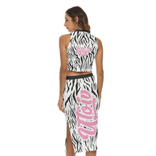 Load image into Gallery viewer, UTO IV Women&#39;s Tank Top &amp; Split High Skirt Set
