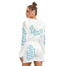 Load image into Gallery viewer, UTO IV Women&#39;s Mirco Fleece Hoodie And Shorts Set
