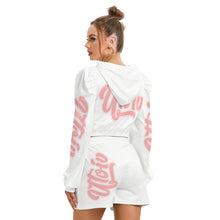 Load image into Gallery viewer, UTO IV Women&#39;s Mirco Fleece Hoodie And Shorts Set
