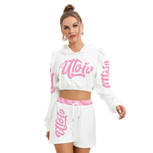 Load image into Gallery viewer, UTO IV Women&#39;s Mirco Fleece Hoodie And Shorts Set
