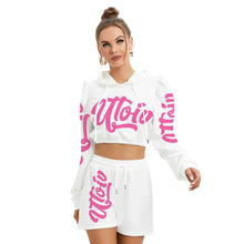 Load image into Gallery viewer, UTO IV Women&#39;s Mirco Fleece Hoodie And Shorts Set
