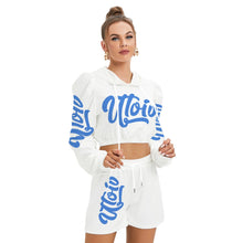 Load image into Gallery viewer, UTO IV Women&#39;s Mirco Fleece Hoodie And Shorts Set
