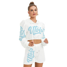 Load image into Gallery viewer, UTO IV Women&#39;s Mirco Fleece Hoodie And Shorts Set
