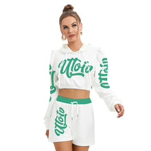 Load image into Gallery viewer, UTO IV Women&#39;s Mirco Fleece Hoodie And Shorts Set
