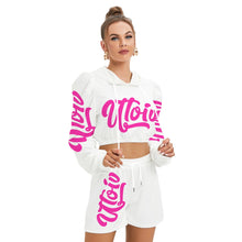 Load image into Gallery viewer, UTO IV Women&#39;s Mirco Fleece Hoodie And Shorts Set
