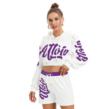 Load image into Gallery viewer, UTO IV Women&#39;s Mirco Fleece Hoodie And Shorts Set
