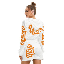 Load image into Gallery viewer, UTO IV Women&#39;s Mirco Fleece Hoodie And Shorts Set
