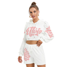 Load image into Gallery viewer, UTO IV Women&#39;s Mirco Fleece Hoodie And Shorts Set
